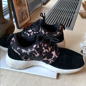 Floral Nike sneakers